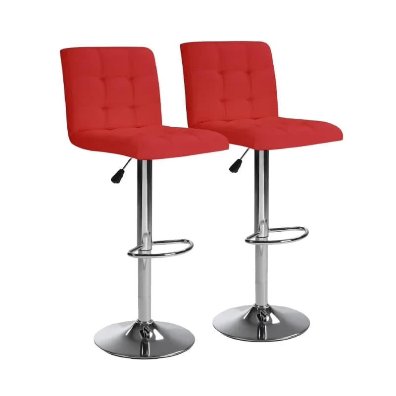Modern Bar Stool Adjustable Artificial Waterproof Bearing Rotating Bar Stools Back Deck Bar Bench High Chair Kitchen Living Room
