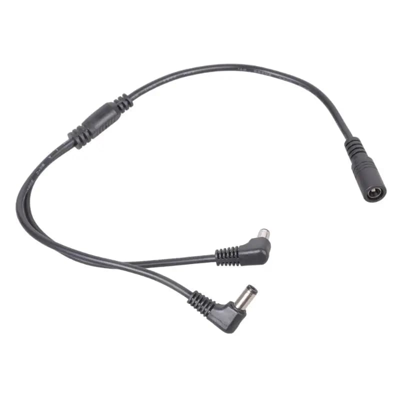 R53C 5.5x2.1mm DC5521 Y Splitter Power Cable to 2/3/4 Male Ports for Security Camera