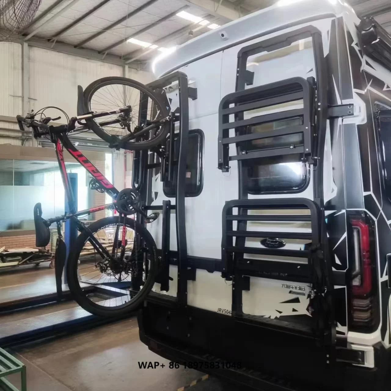 High Quality Caravan Back Rack System for Motorhomes for Luggage and Bike Factory's Best Price Quality RV Parts