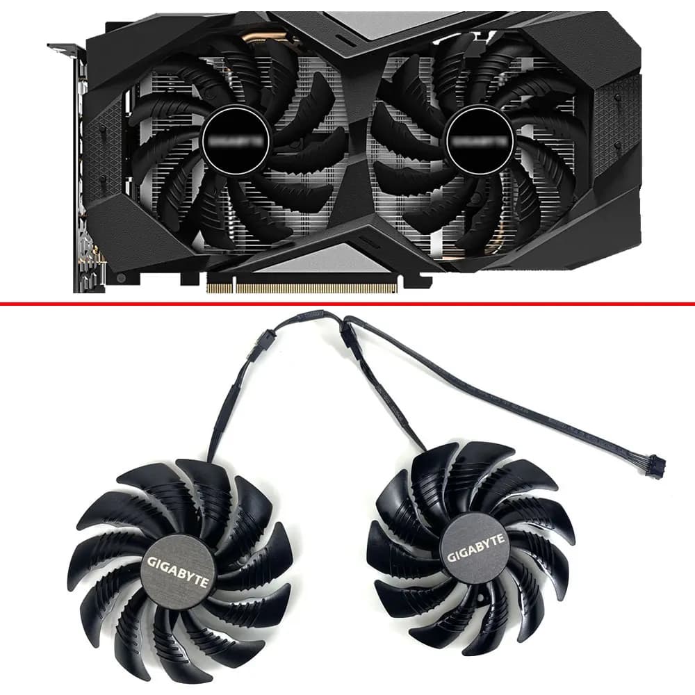 Nuova sostituzione della ventola di raffreddamento 87MM T129215SU per Gigabyte RTX 1650 1660 1660Ti 2060 2070 ventole di raffreddamento della scheda Video Super grafica