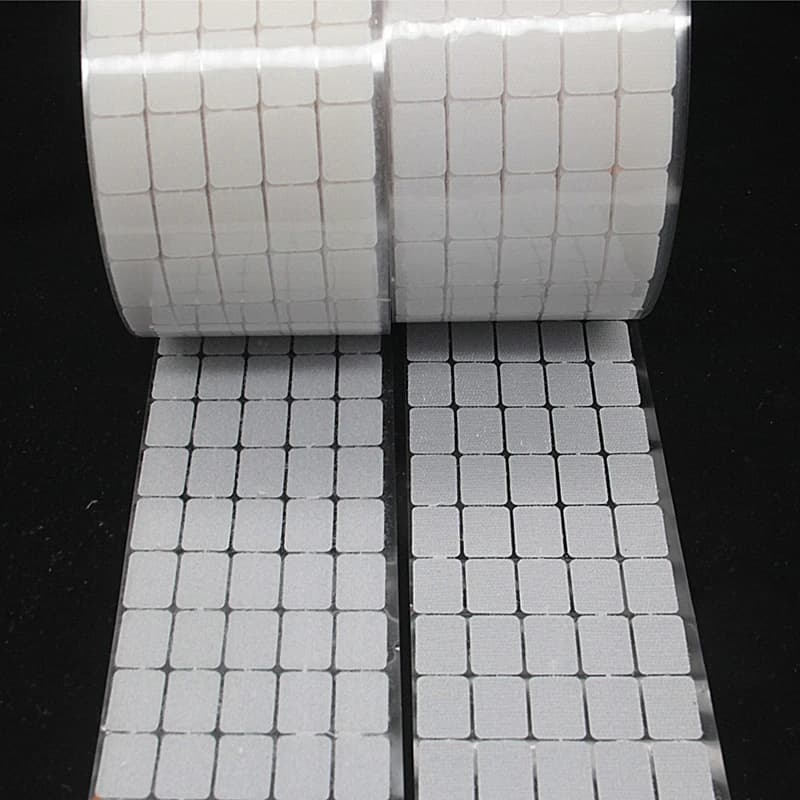 20*28mm adesivo in Nylon ganci biadesivi anelli dischi rettangolo nastro di fissaggio cucito artigianale accessori fai da te 50 paia