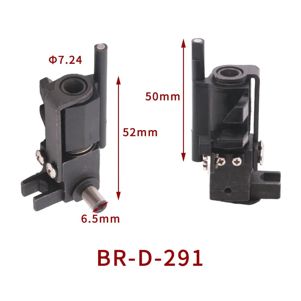 Set di reciprocatori per macchina da ricamo a testa singola Cap lunghezza totale 52MM Driver