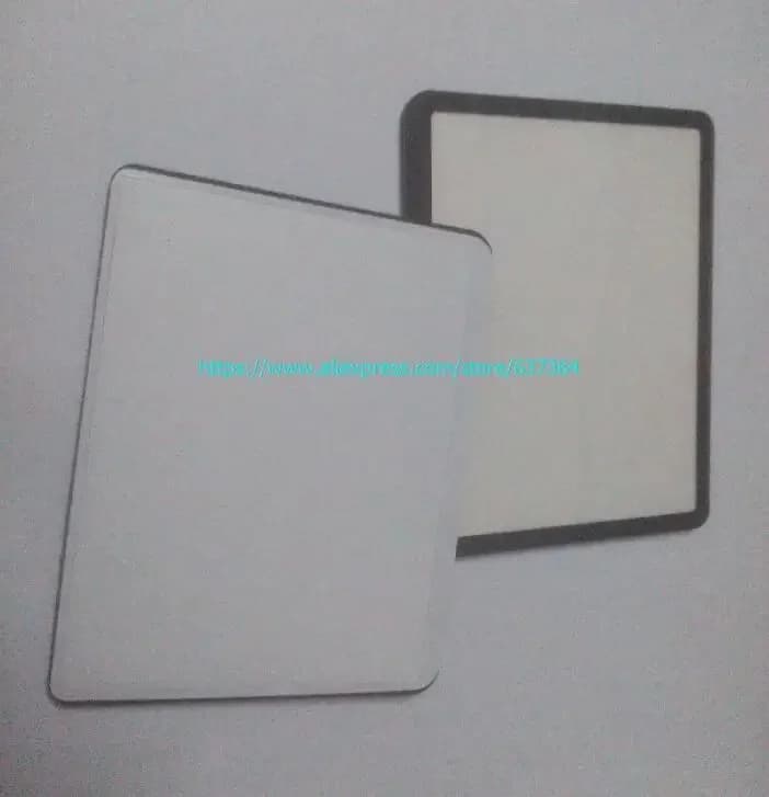 Nuovo display LCD per finestra (acrilico) in vetro esterno per protezione schermo CANON G9 + nastro adesivo