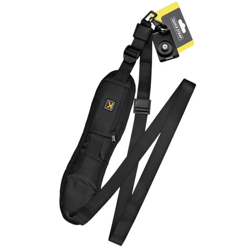 DSLR & Digital Camera Quick Shooter K-Style Single Shoulder Strap – Fast Action Photography Belt