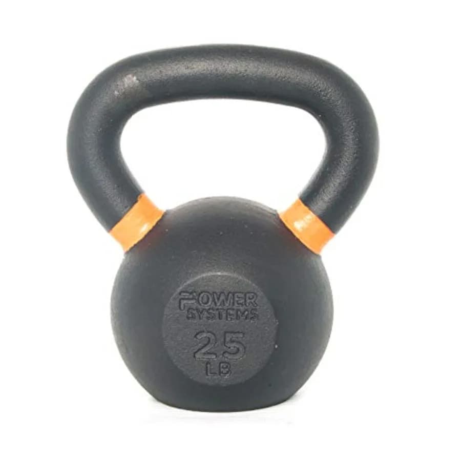 Kettlebell Prime in Acciaio 50lb Nero, Design Resistente per Allenamento di Forza