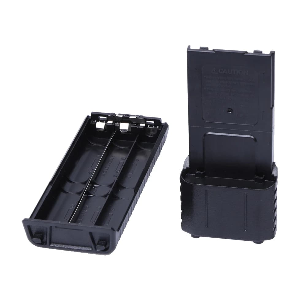Contenitore/Scatola Porta Batterie Estesa da 6 AA per Radio Baofeng F8 F9 UV5R UV5RE Plus