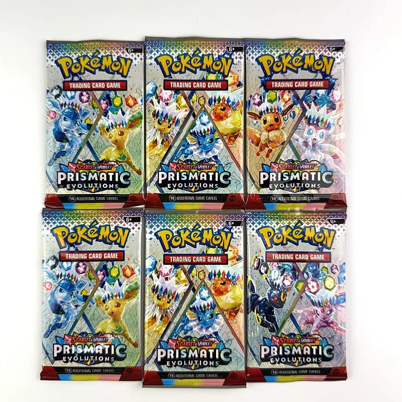 10/20 Pcs Paper Pokemon Prismatic 151 Evolutions English Booster Battle Card Game Pokemon Card Trading Cards Collection