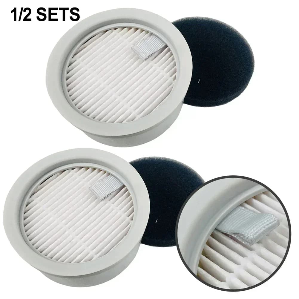2/1PCS Cotton Filter Mesh HEPA Sponge Filter For Dreame For TROUVER SOLO 10 / For TROUVER POWER 11 Pro /11 /12 /12 Pro Vacuum