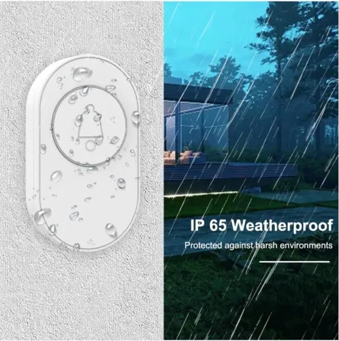 Long-range wireless smart doorbell Welcome doorbell for waterproof smart doorbell EU UK US optional