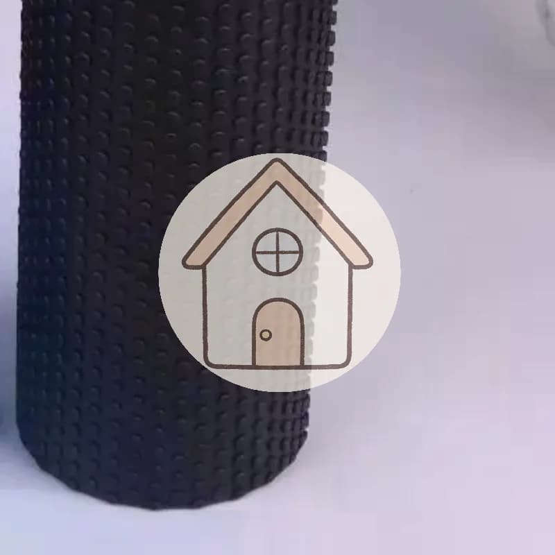 (LA). [LA] 1 piece of yoga roller, EVA foam cylindrical roller for pilates exercises, improved home workouts, diameter 10 cm, length 30 cm