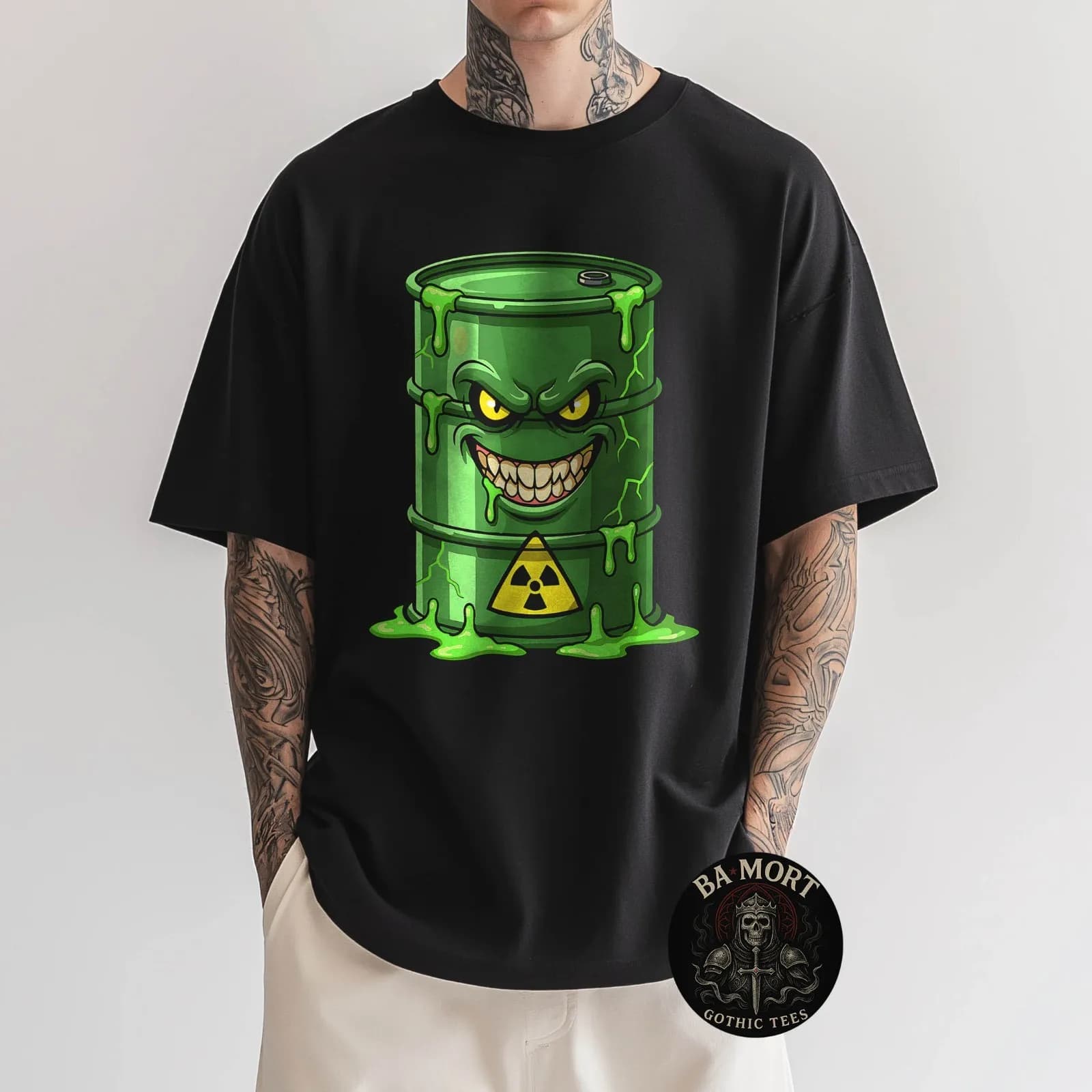 Maglietta Radioactive Slime Barrel Nuclear Waste
