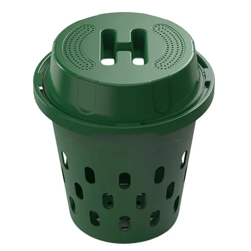 Compostiera per vermi interrata B08B-In-Ground da 8 litri, per giardini e uso domestico, sistema di vermicompostaggio per principianti.