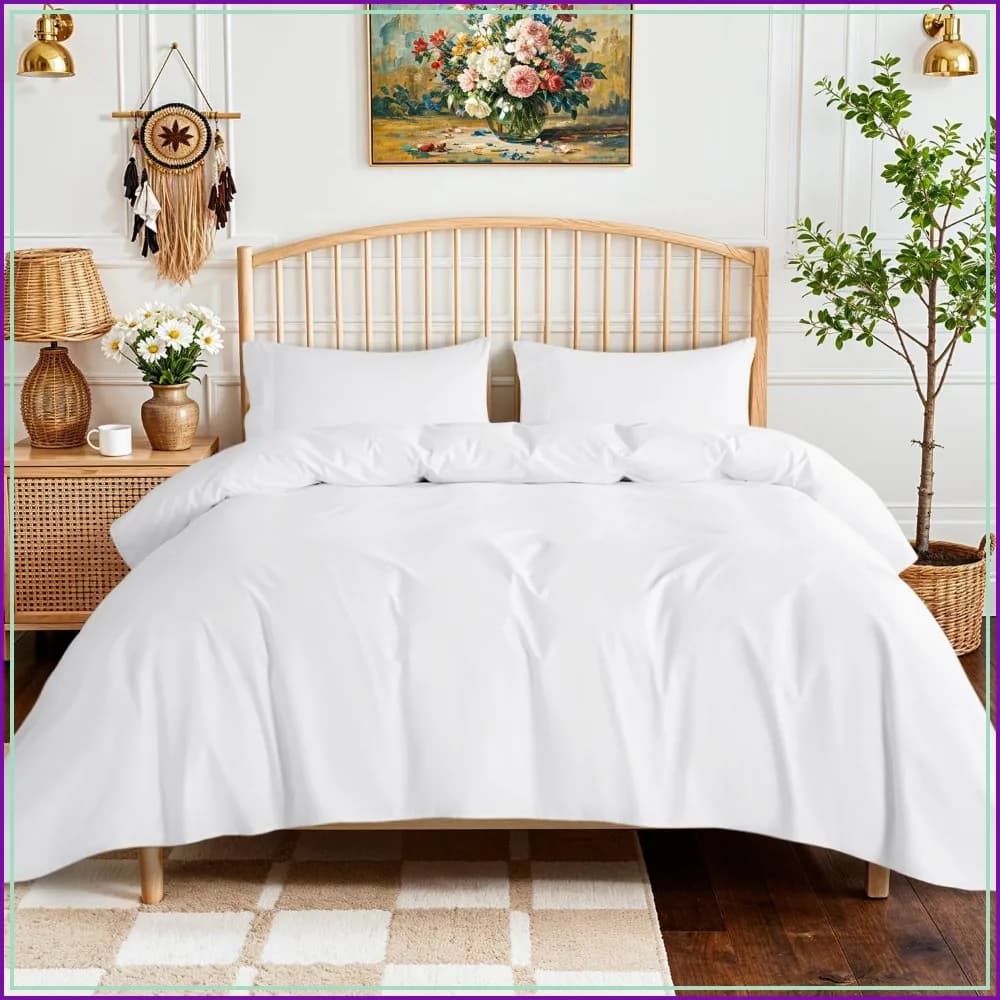 800 Thread Count Egyptian Cotton Sheets - King Size, 4-Piece Bed Set, Cooling & Breathable, Deep Pocket Fitted Sheet, Hotel Luxury