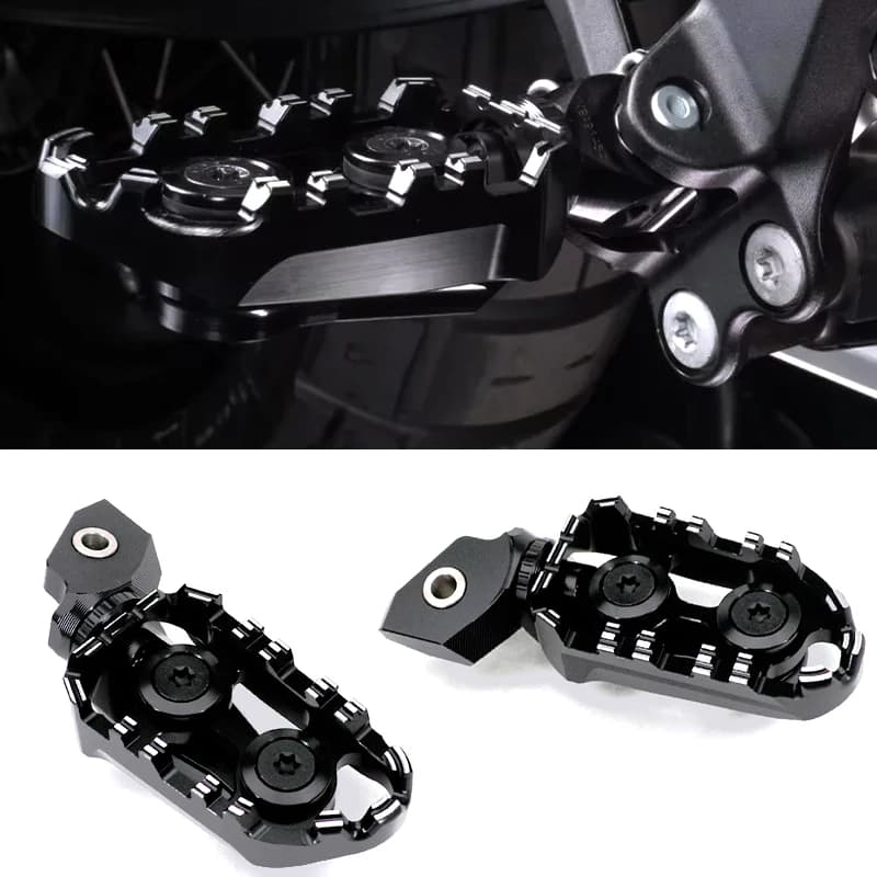 Pedane di Conversione per Moto BMW R 1300 GS R1200 1250, Poggiapiedi per Conducente R1300GS ADV 2023 2024 2025, Accessori Pedali