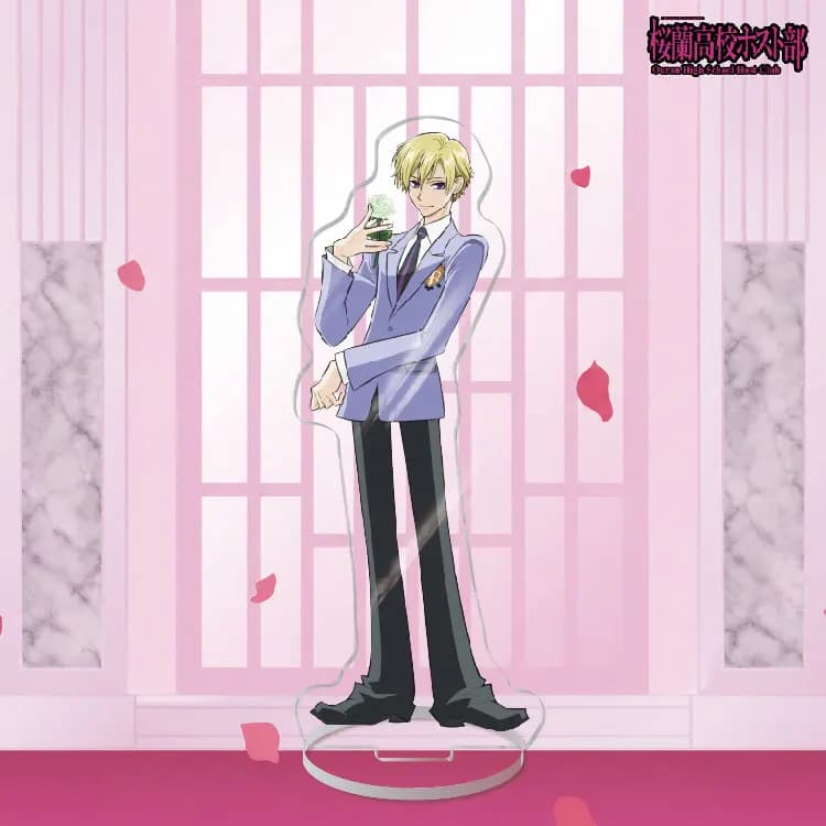 16pcs Ouran High School Host Club Acrylic Stand Anime Character Figure Desktop Ornament Collection Decor Gift for Anime Fans