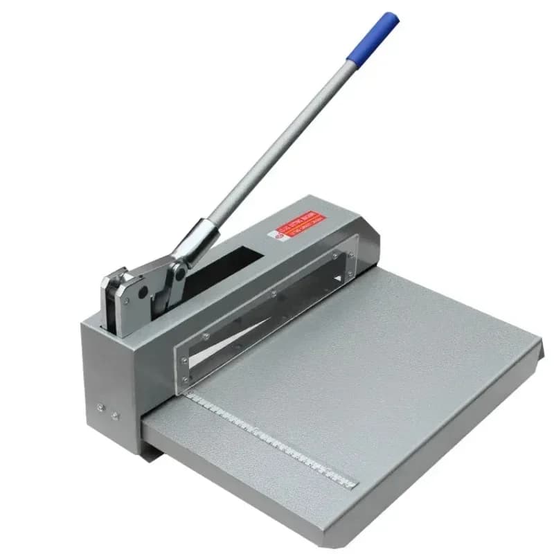 Taglierina Professionale XD-322 - Attrezzatura per Taglio Alluminio/Metallo/Schede Elettroniche/Carta