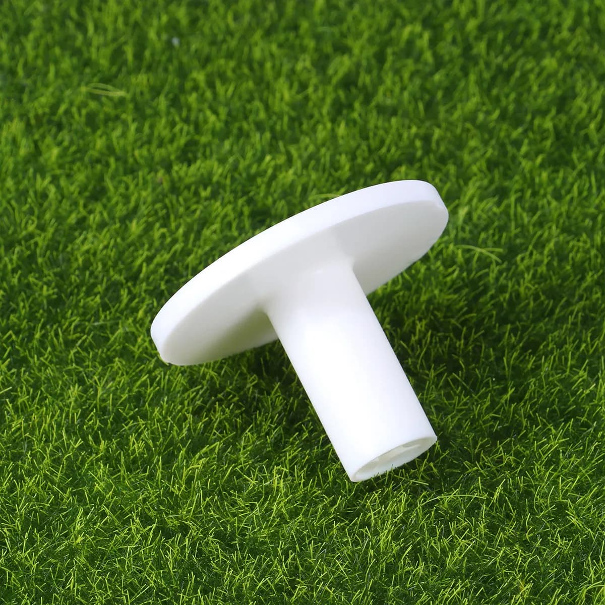 10 Pezzi Tee da Golf in Gomma con Base Extra Larga, Stabili e Leggeri, Accessori per Tappetini da Pratica Indoor e Outdoor