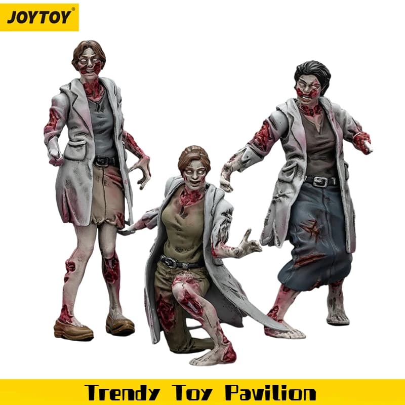 【JOYTOY】Dark Source Zombie Figure Medics 1/25 Action Figure Toys