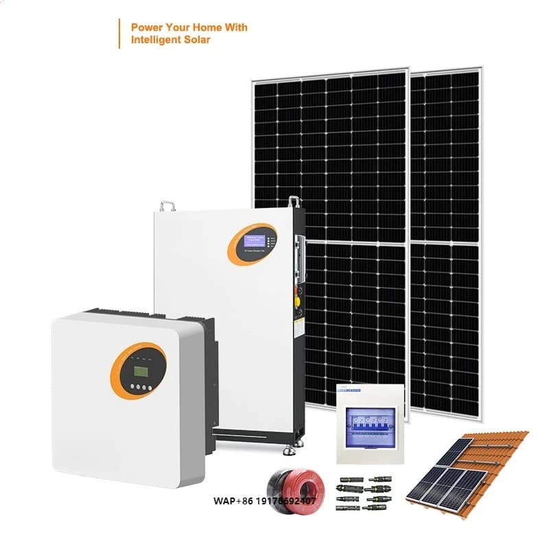 Inverter Ibrido Jsdsolar 6kW Off-Grid 12 kW 12000W Kit Solare Completo con Pannelli per Sistema Solare Domestico Off-Grid