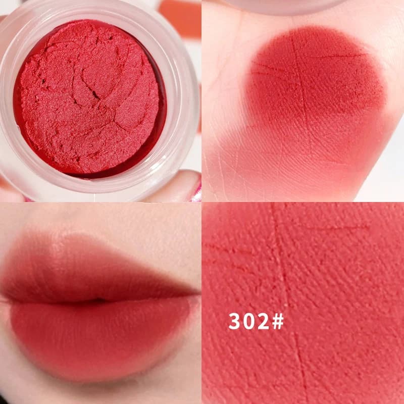 Non-drying and moisturizing matt velvet lipstick Long-lasting non-slip Non-sweet Cosmetics for make-up for women and girls