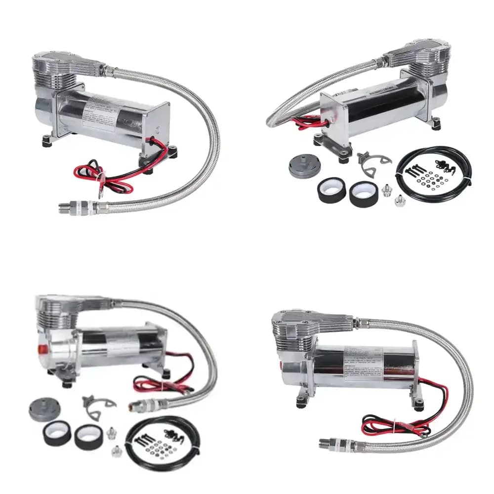 Compressore d'aria per sospensioni auto Heavy Metal 200psi 12 Volt, pompa gonfiagomme per sospensioni auto