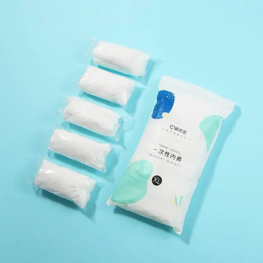 Childbirth Travel Supplies 5pcs Maternity Underwear Maternity Intimates Women's Disposable Panties Postpartum Underpants