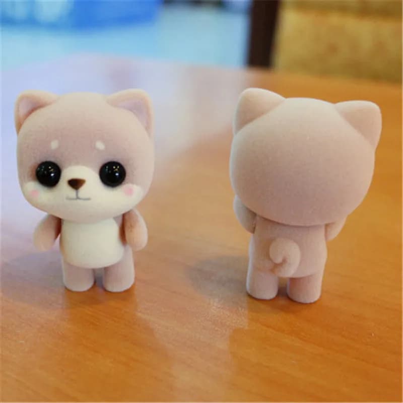 Kawaii Miniature figurines Anime Action Figure Moveable bjd Cute Animals Dolls Adorable Decorative Ornaments