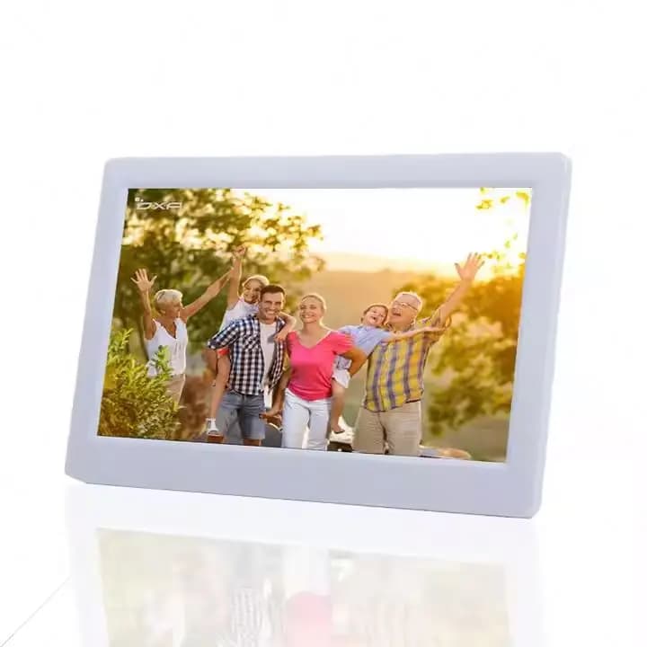 14 Inch English Sexy Video Blue Film Digital Photo Frame Rechargeable Digital Photo Frame