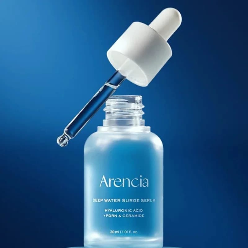 Arencia Facial Serum 30ml Hyaluronic Acid Brightening Hydrating Facial Essence Collagen Peptide Anti Aging Moisturizing Essence