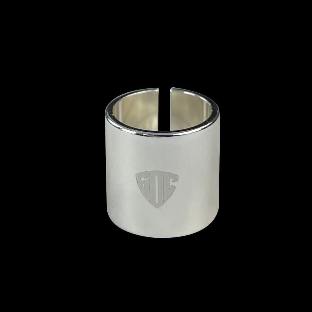 EDC simrell Silver FMJ (Titanium metal) Color titanium Full Metal Jacket Compatible with Dynavape