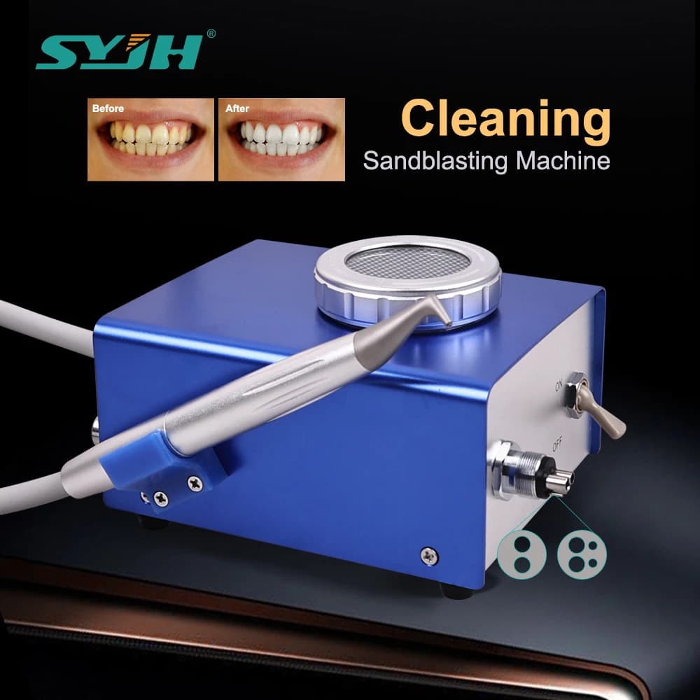 Dental Tooth Cleaning Sanding Machine B2/M4 Air Polisher Air Flow Air Water Profile Device Teeth Whitening Equipment