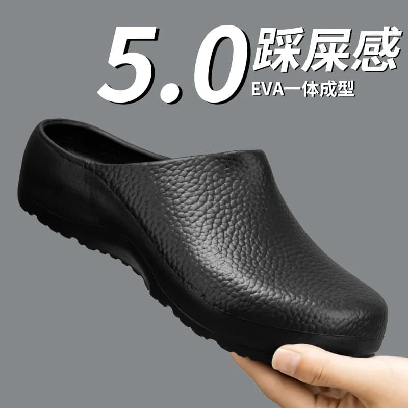 Ciabatte da uomo e donna, sabot da giardino impermeabili, scarpe da chef, sandali comodi per lavoratori di animali domestici, scarpe da pesca per esterni