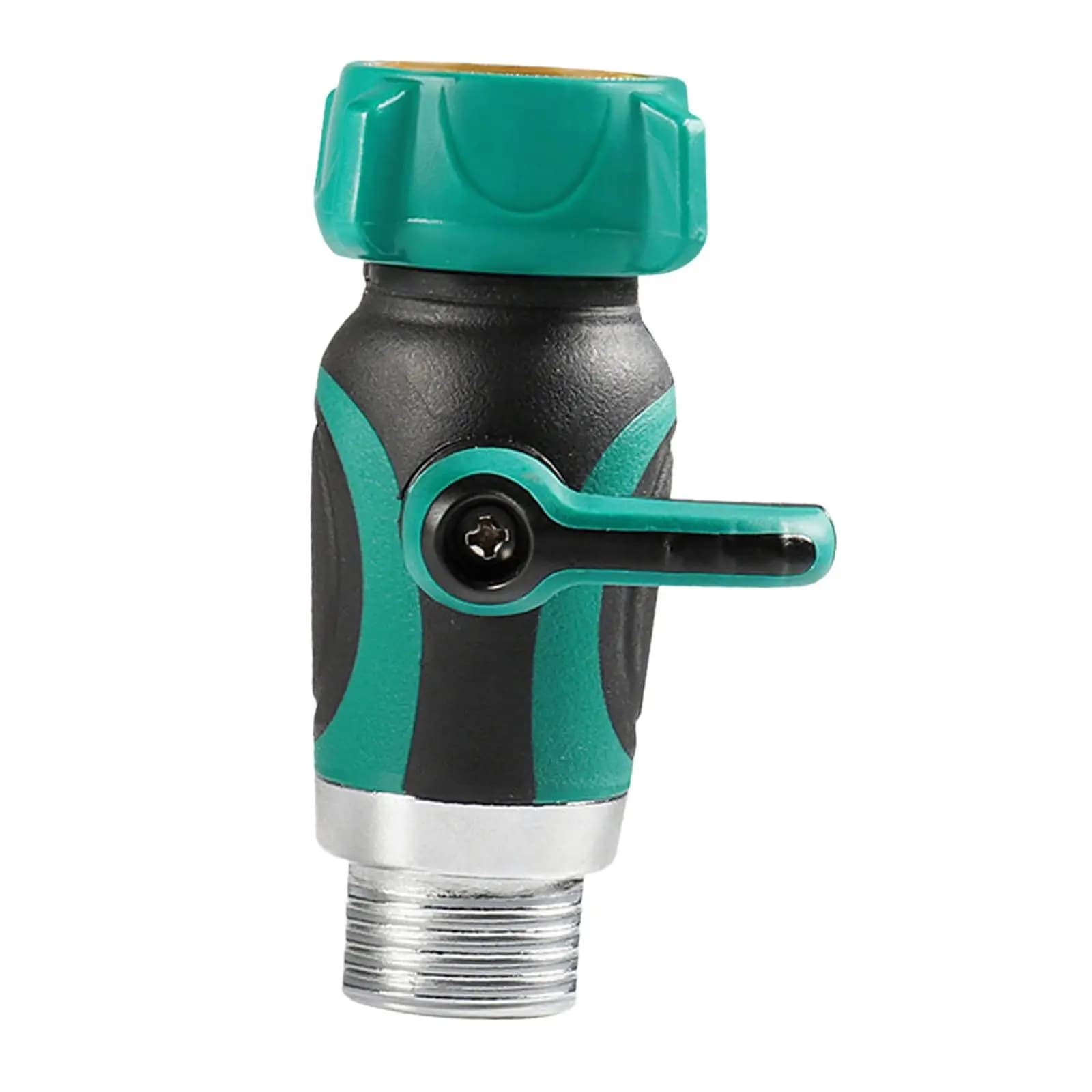 Connettore Rapido per Tubo da Giardino con Valvola a Sfera e Montaggio a Pannello per il Controllo del Flusso d'Acqua nel Sistema di Irrigazione del Giardino