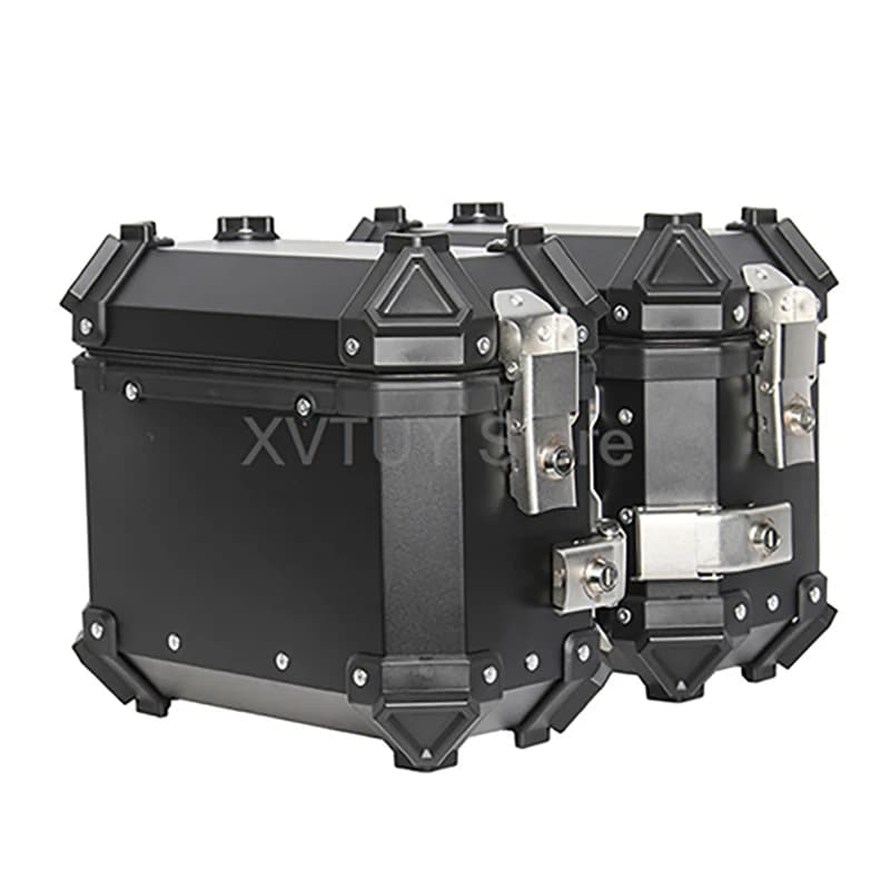 18L 36L 45L Moto Antifurto in lega di alluminio Sella laterale Top Tail Case Bagagli da viaggio Scatola per casco impermeabile