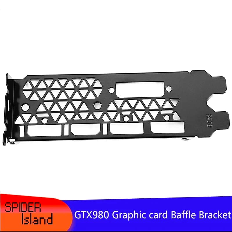 Deflettore per scheda Video GTX 980 1060 1070 1080 GTX980 staffa per scheda grafica pubblica deflettore a tutta altezza
