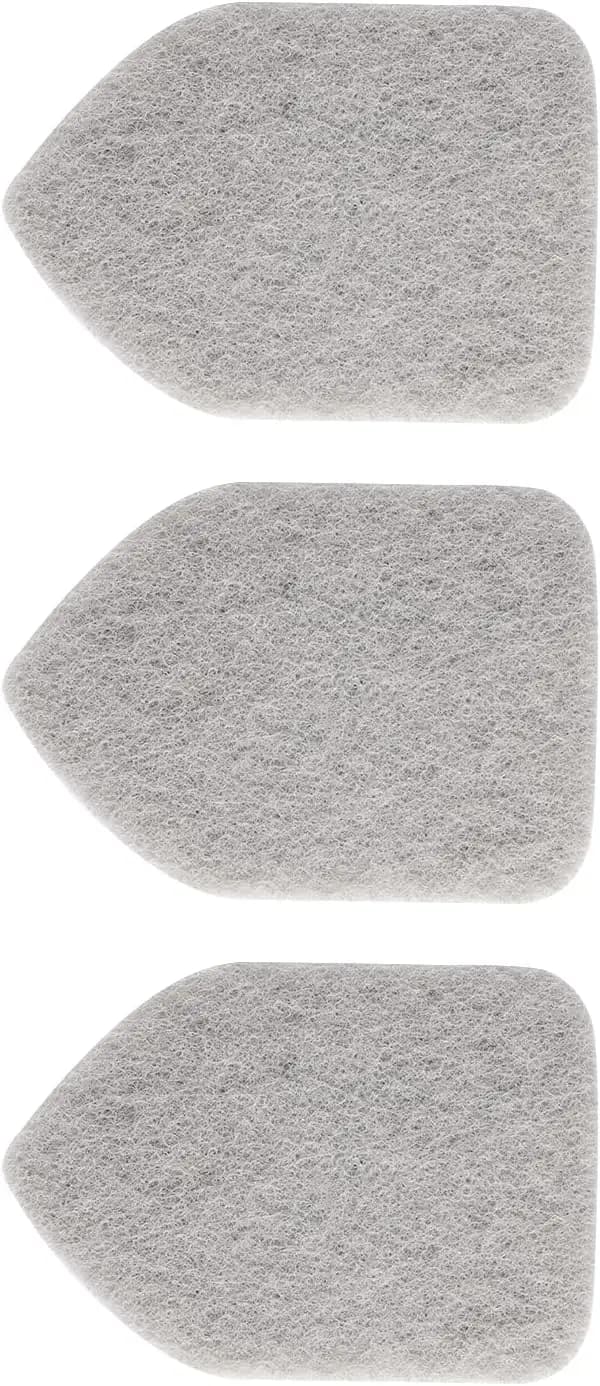 Set di 3 Spugne Abrasive Resistenti per Pulizia Vasca e Piastrelle, Spugne Non Graffianti per Cucina, Bagno, Lavandino e WC