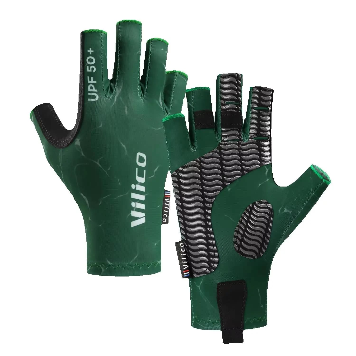 Gloves Outdoor Cycling Fishing Gloves,Half Finger Non Stick Bait Fishing,Wear-Resistant And Anti Slip Gym Gloves