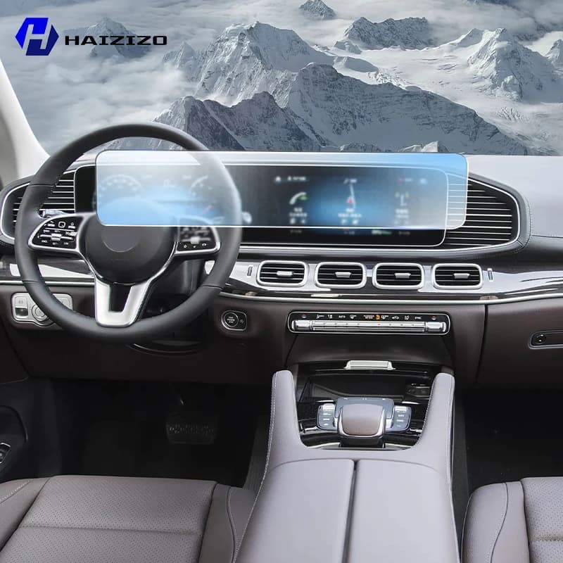 Per Mercedes-Benz V167 C167 GLE 2020-2025 Interni auto Protezione schermo opaca console Navigazione GPS Scena LCD Pellicola TPU PPF