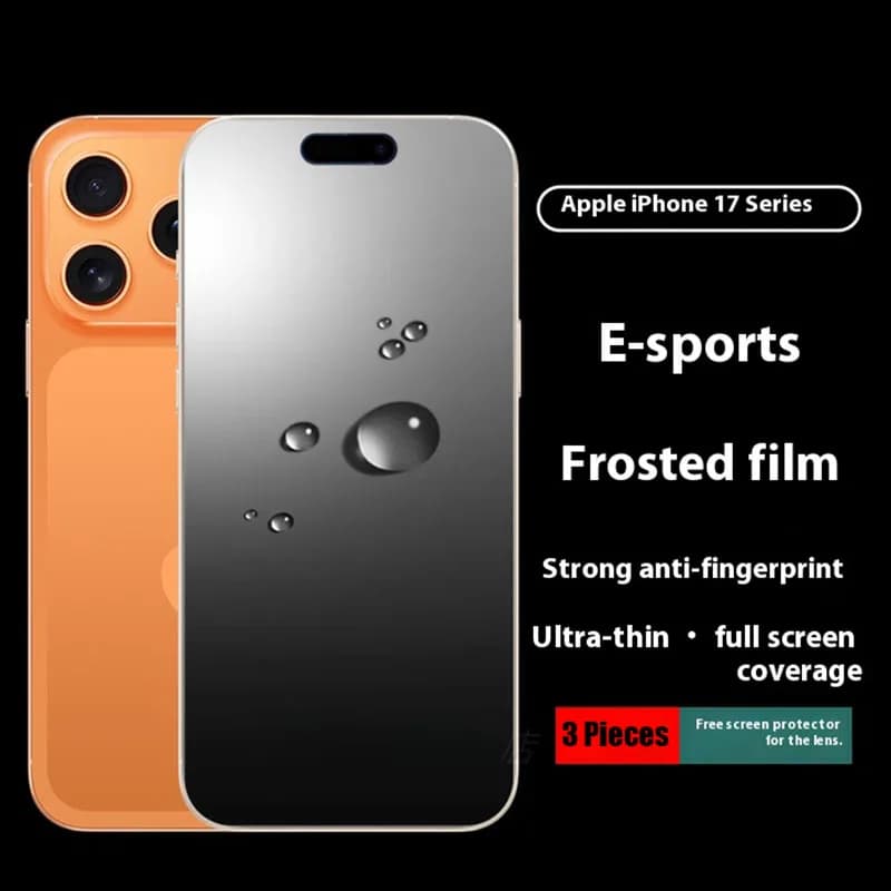 Pellicola idrogel opaca a copertura totale da 3 pezzi per Apple iPhone 17 Pro MAX Proteggi schermo in TPU trasparente per iPhone 17 Pro 17 Aria non in vetro