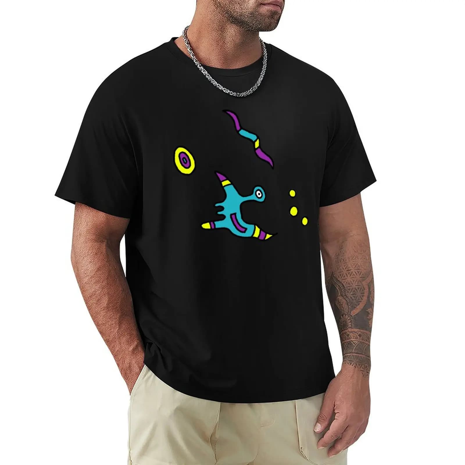 Cosmo-pong T-Shirt Plus Size Comfort Fit Tee