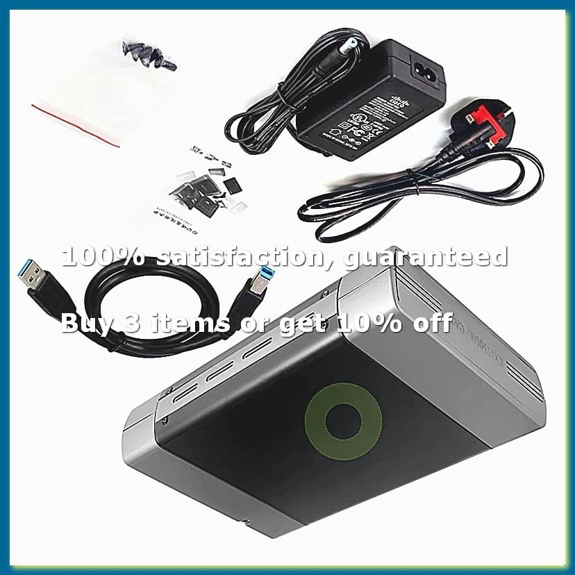 5.25in HDD SSD Enclosure Case USB3.0 to External Hard Drive Case Support DVD SSD HDD Hard Disk Box 16 Speed EU Plug