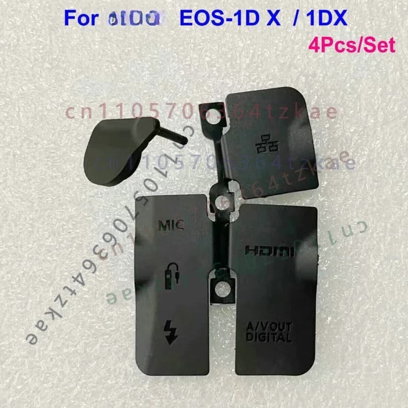 USB‑HDMI‑Mic Interface Rubber Door Cover Cap For Canon EOS‑1D X 1DX DSLR Camera Side Shell Port Rubber Repair Spare Part
