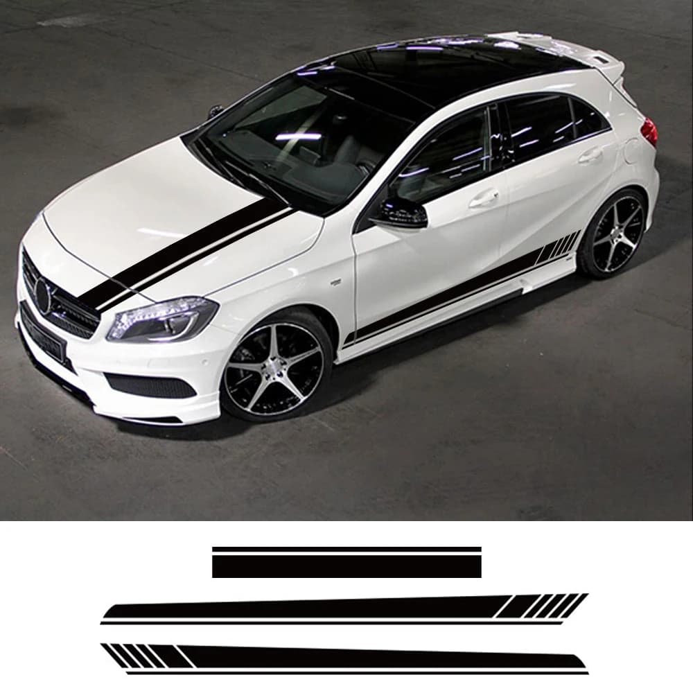 Car Vinyl Stickers Bonnet Decal For Audi BMW Mercedes Ford VW Toyota Nissan Kia Renault Hyundai Skoda Auto Tuning Accessories