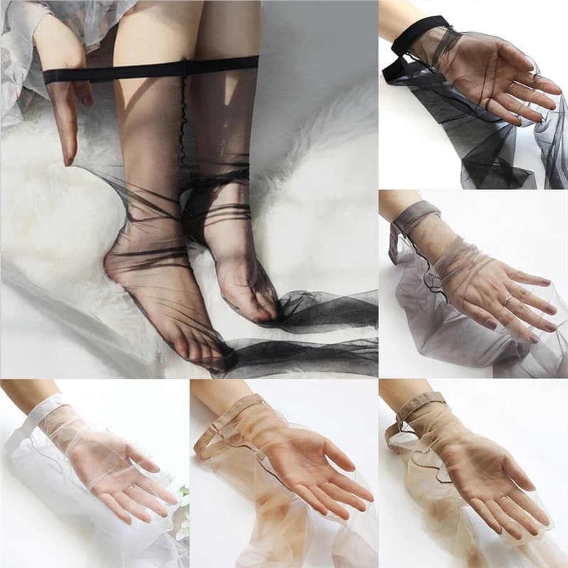 Sexy Women Thin Pantyhose Ladies Stockings Transparent Bright Thong Leggings