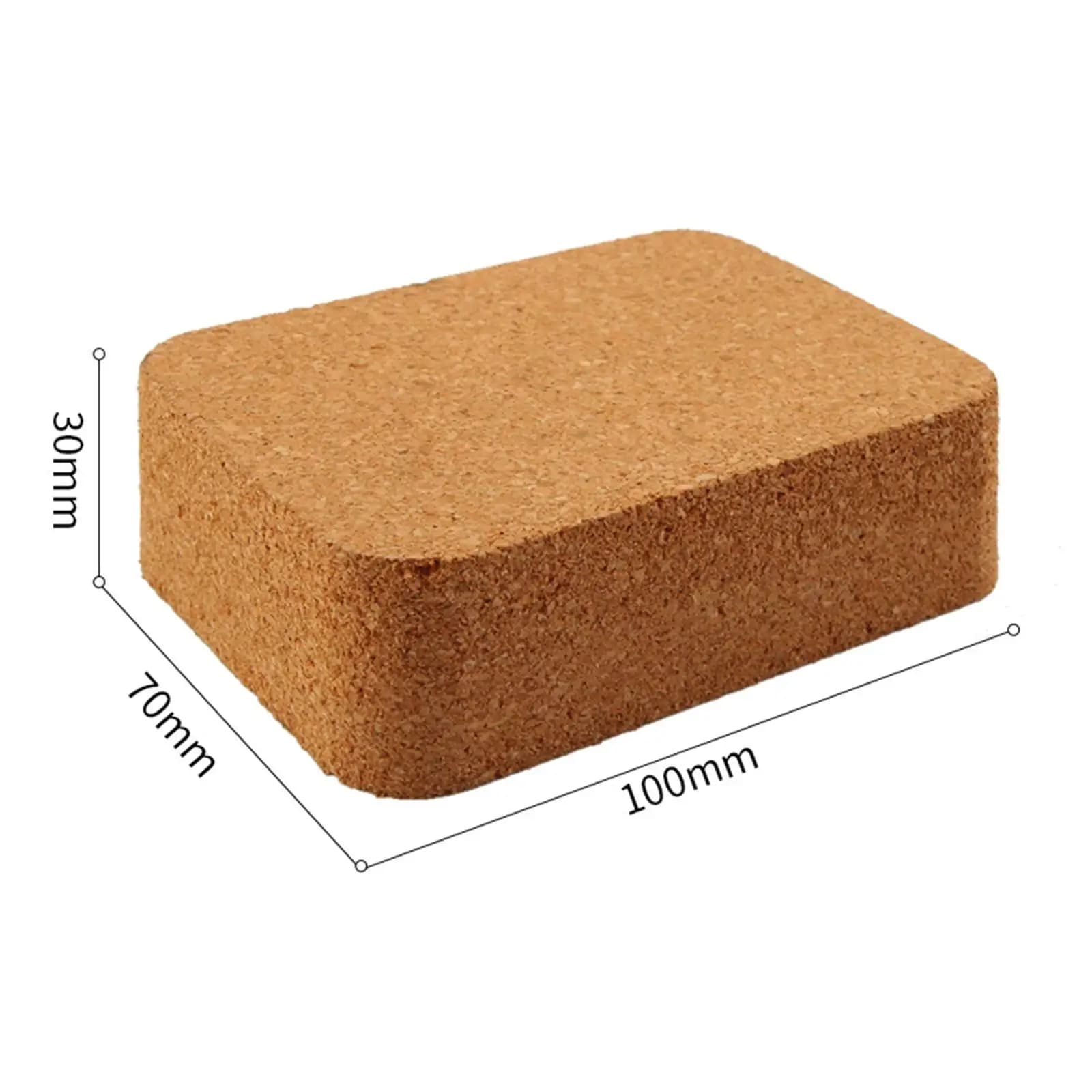 Cork Block Shockproof Punching Pad Mat for Tools for Leather Crafting and Cutting Leather Processing Tools Sewing Accessory