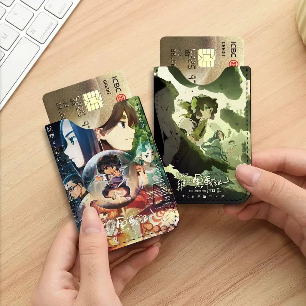 T-The-Legend-Of-Hei Magical-Epic Card Protect Credit Bank Card Holder Case Slim Wallet Protector for Men Travel Shopping