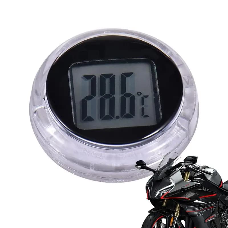 Mini termometro digitale per animali domestici per auto, comodo indicatore di temperatura per interni, termometri tascabili con display digitale adesivo per uso domestico