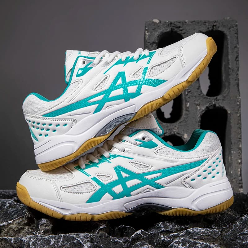 Scarpe da ginnastica da tennis di moda di marca per uomo Donna Scarpe da ping pong in mesh traspirante da uomo Scarpe da badminton professionali antiscivolo da uomo
