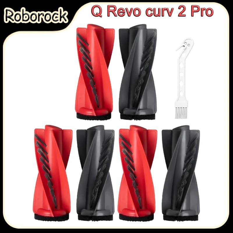 Accessori per Robot Aspirapolvere Roborock Q Revo Curv 2 Pro: Spazzola Principale di Ricambio