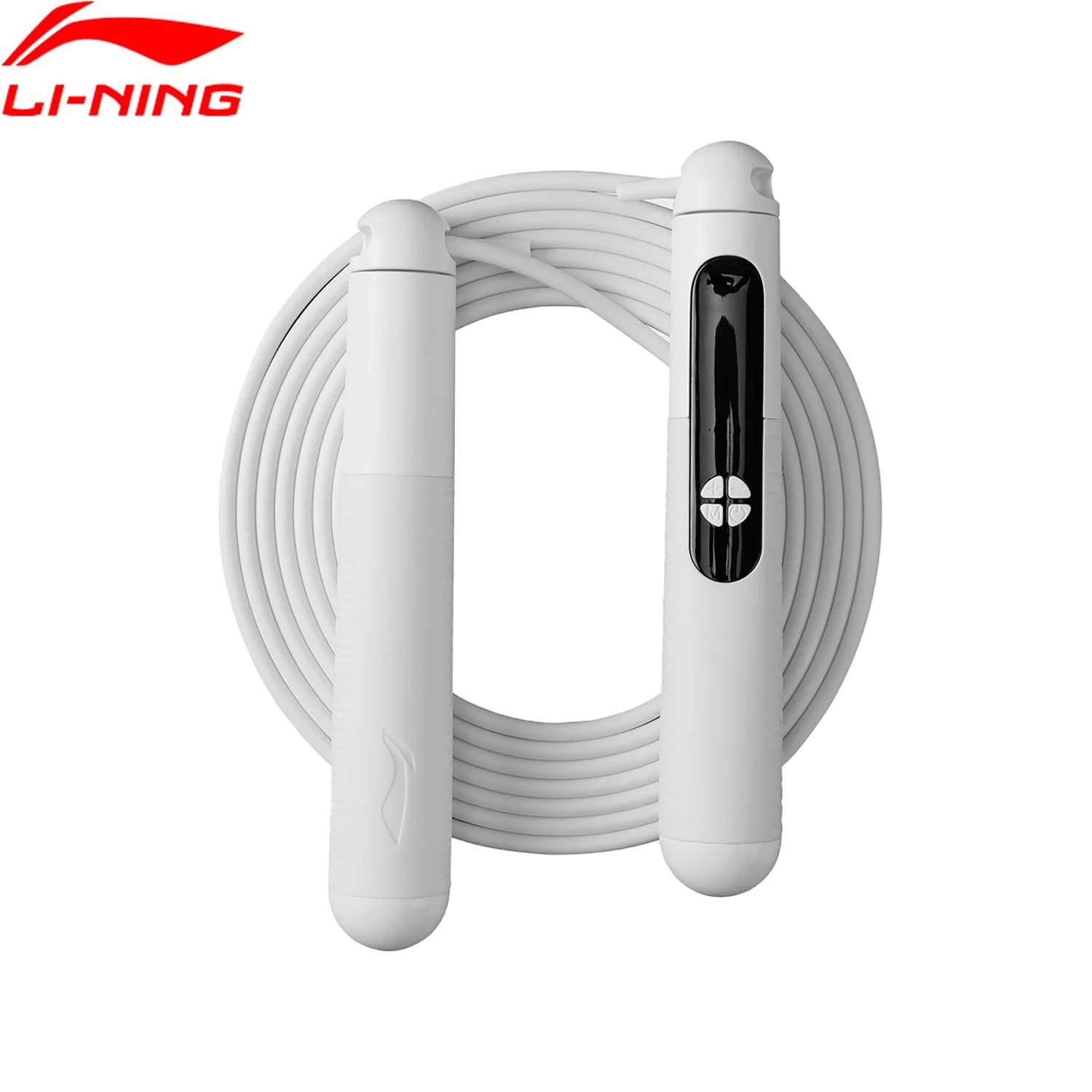 Li-Ning Unisex Jumping Corda with Fitness Counter Exercise Sheet for Training AQEU073 Adjustable Jump